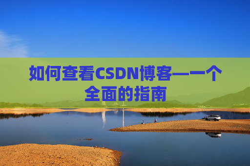 如何查看CSDN博客—一个全面的指南